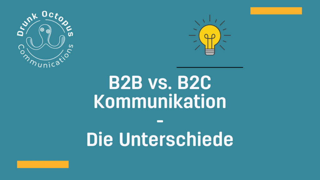B2B B2C Kommunikation Unterschiede